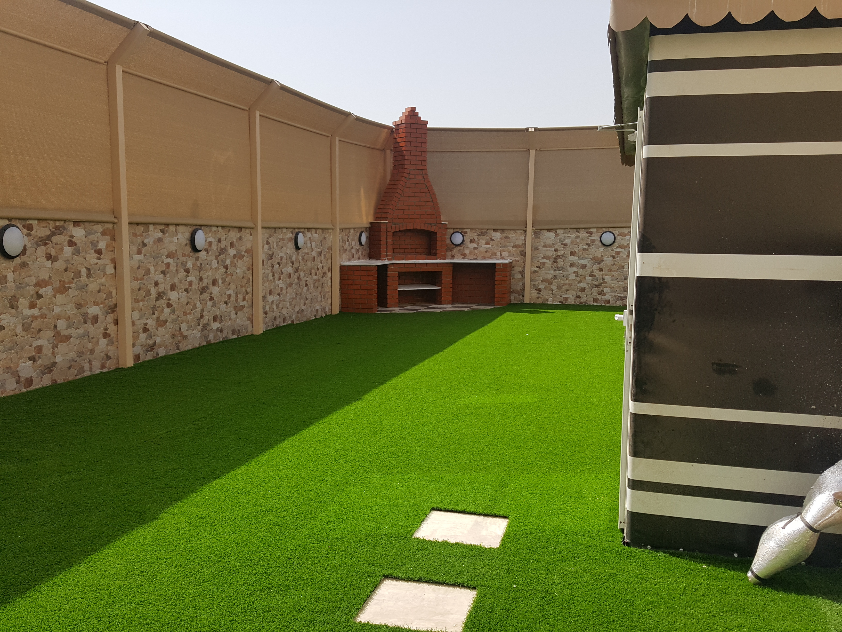 عشب صناعي جدة مسطحات خضراء 0500338910