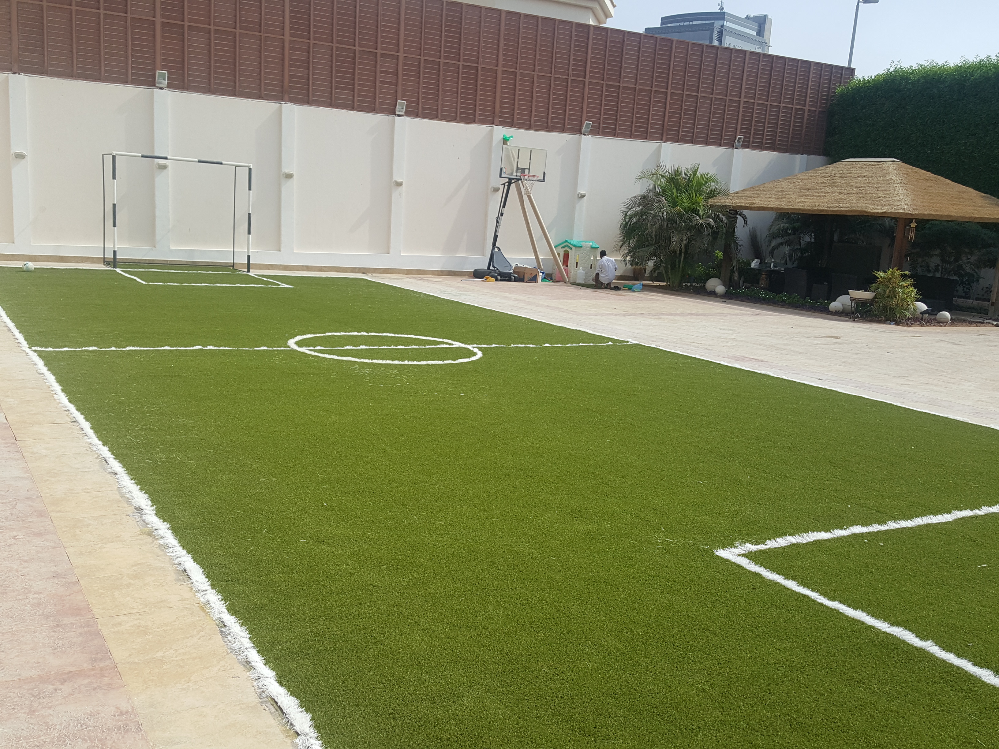 عشب صناعي جدة مسطحات خضراء 0500338910