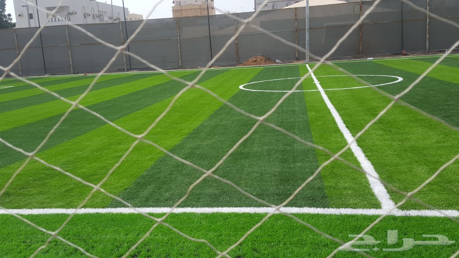 عشب صناعي جدة مسطحات خضراء 