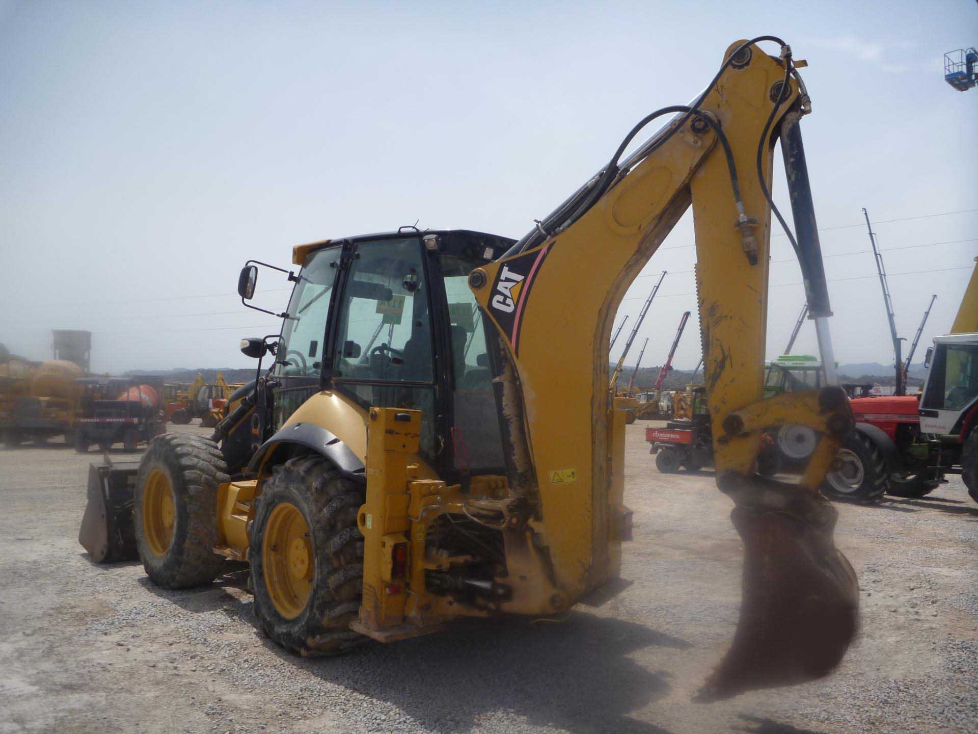 IT# 117A-2007 CATERPILLAR 434E 4x4x4 Loader Backhoe