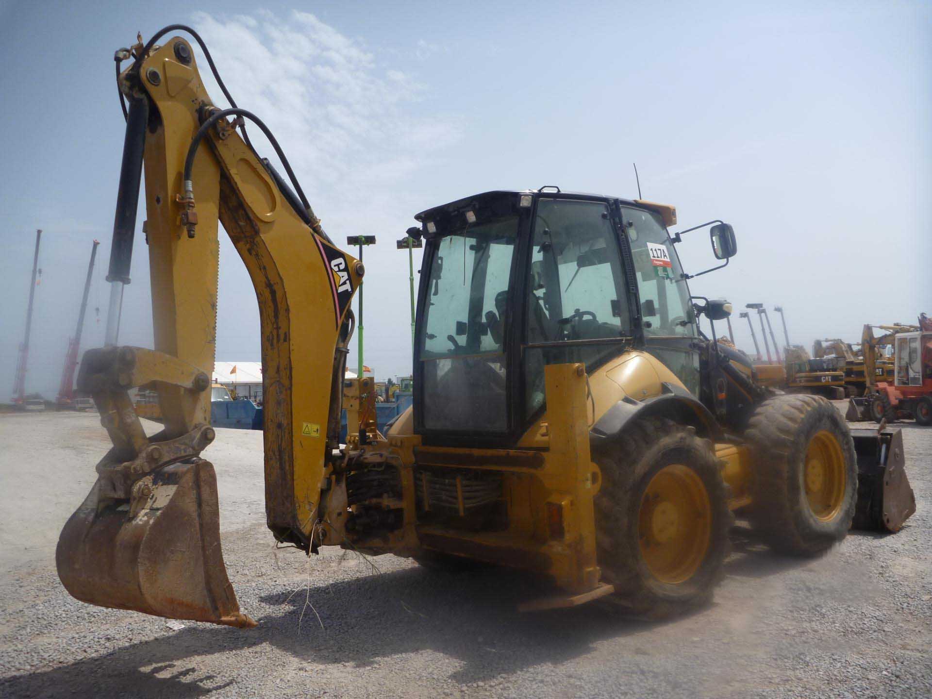 IT# 117A-2007 CATERPILLAR 434E 4x4x4 Loader Backhoe