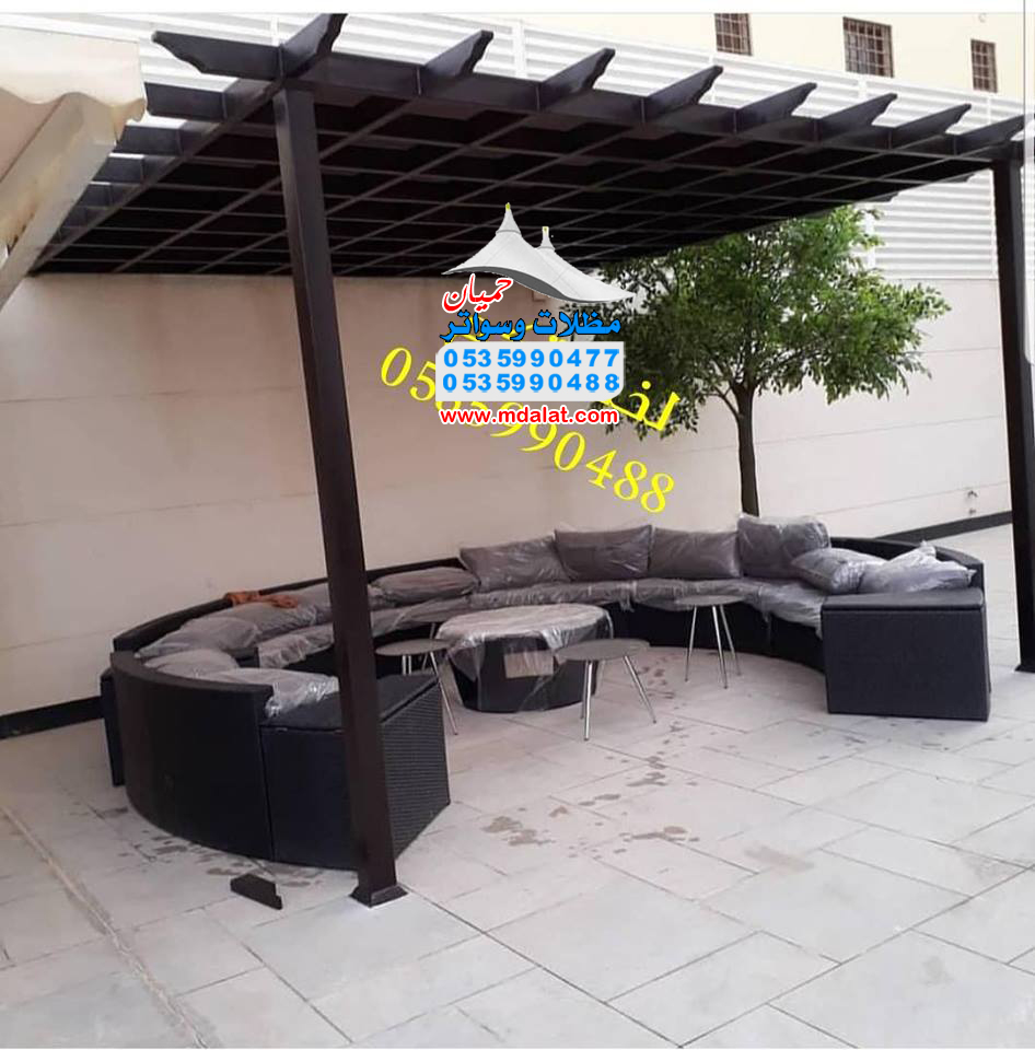 مظلات وسواتر وهناجر وبرجوالات 0535990477 - 0535990488