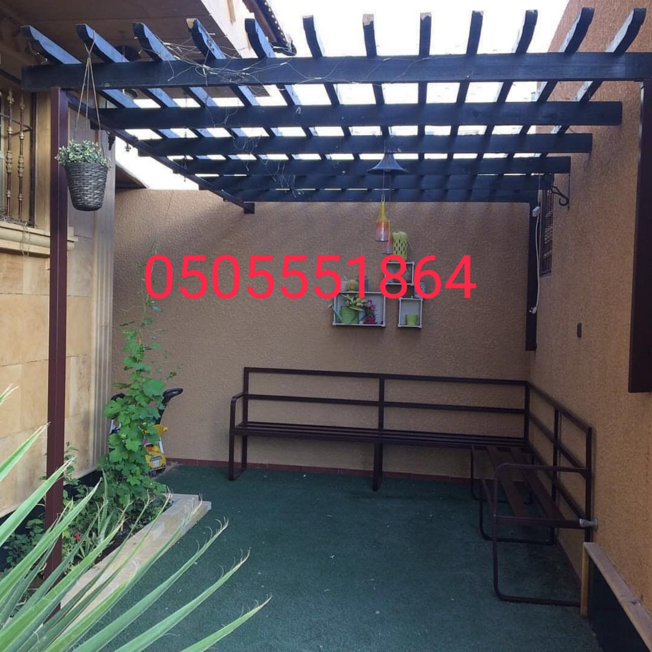 تزين مظلات حدائق الرياض , برجولات حدائق , برجولات خشبية , 