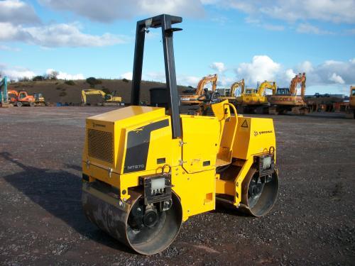 IT# 1031-2007 JCB VMT270 Double Drum Vibrating Roller 