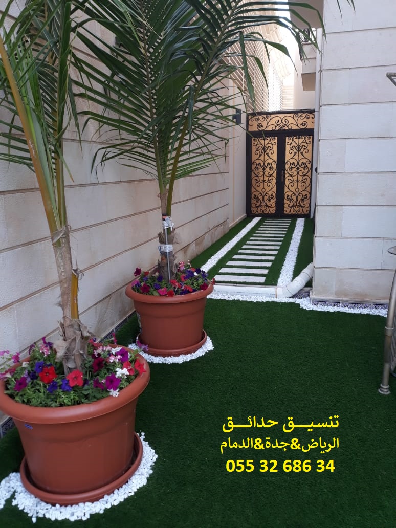 تنسيق حدائق عشب صناعي عشب جداري 0553268634
