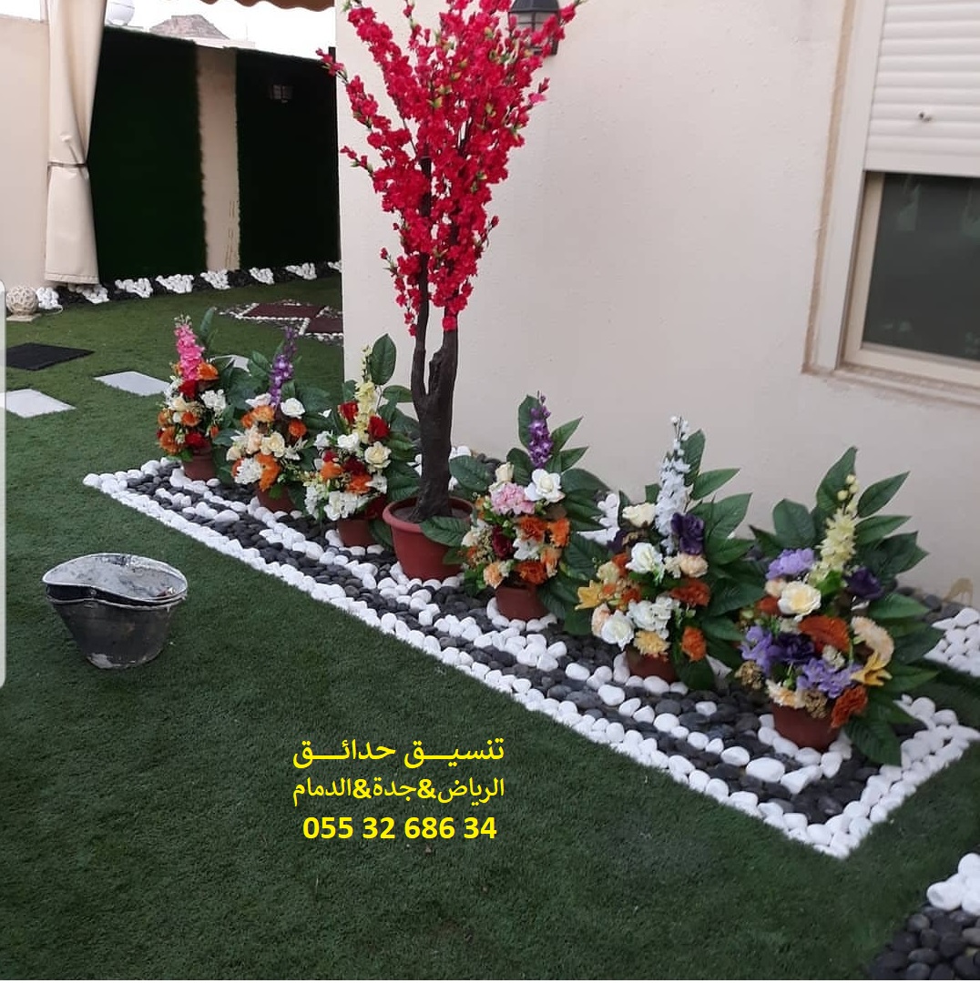 تنسيق حدائق عشب صناعي عشب جداري 0553268634