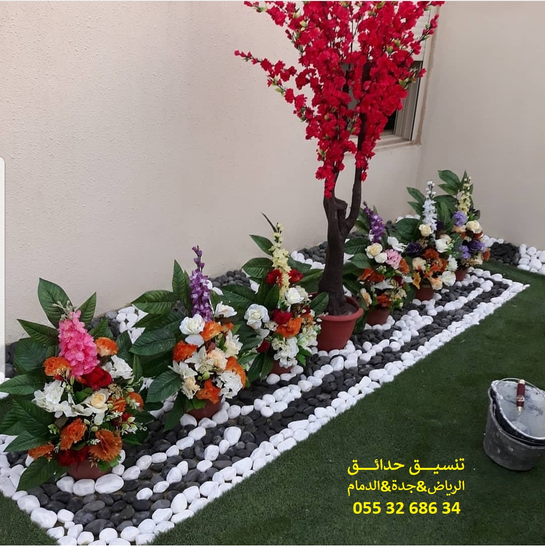 تنسيق حدائق عشب صناعي عشب جداري 0553268634