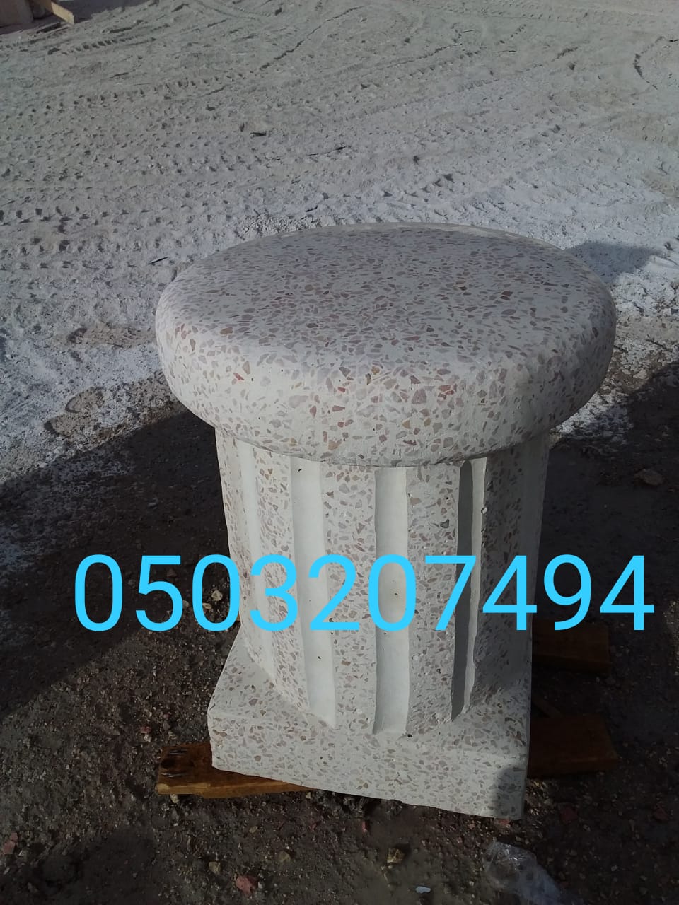 حواجز نيوجرسي في الرياض 0503207494 مصدات اسطوانية بالرياض