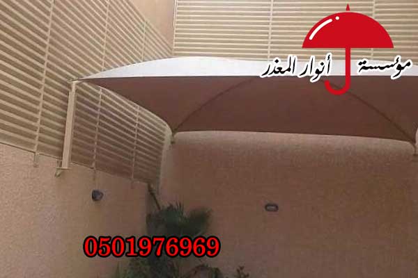 تركيب مظلات مداخل فلل بالرياض , تركيب سواتر احواش ,