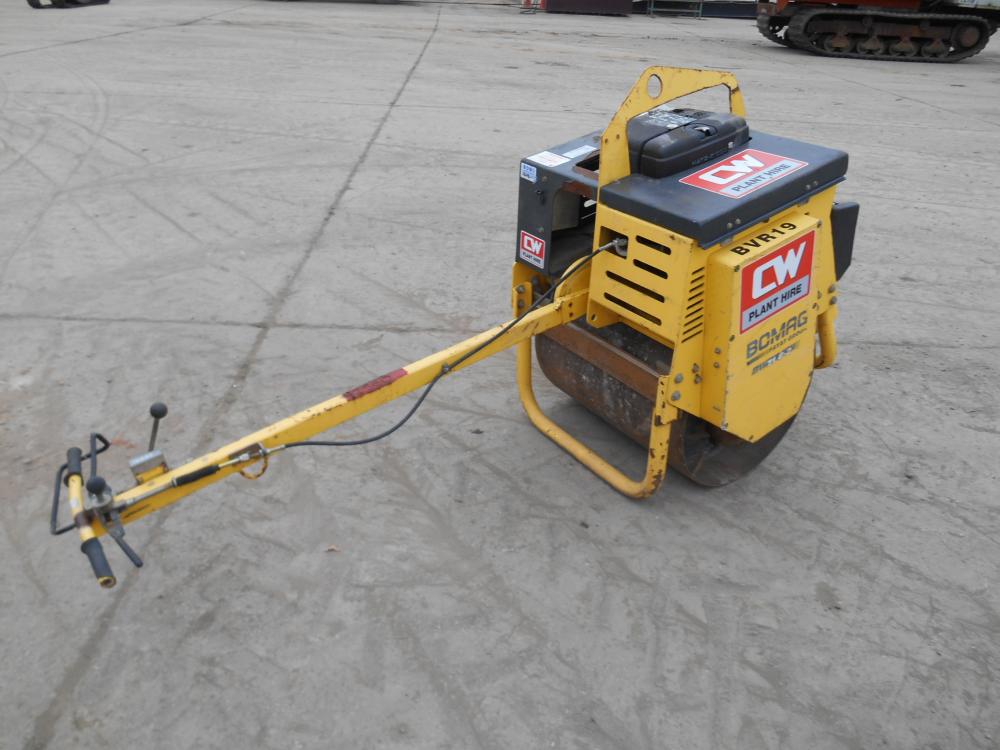 IT# 2913-2007 Bomag BW71E-2 Walk Behind Pedestrian Roller 