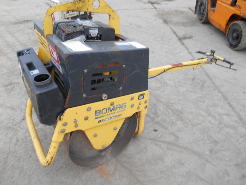 IT# 2913-2007 Bomag BW71E-2 Walk Behind Pedestrian Roller 