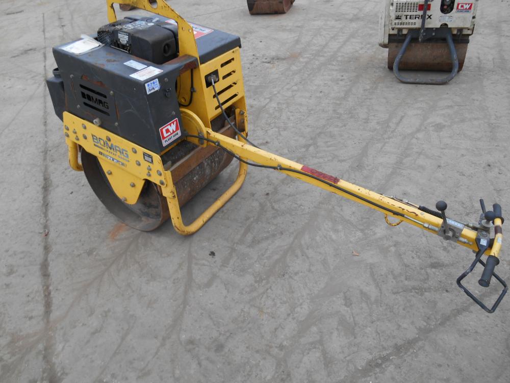 IT# 2913-2007 Bomag BW71E-2 Walk Behind Pedestrian Roller 