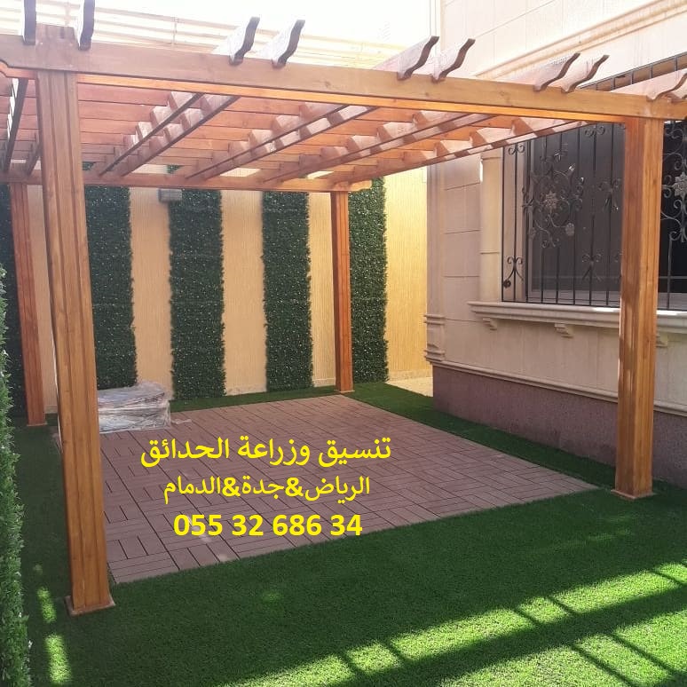 تنسيق حدائق عشب صناعي عشب جداري 0553268634