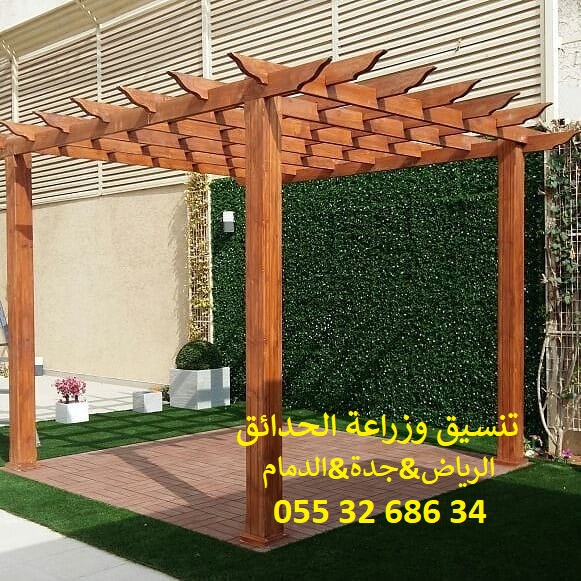 تنسيق حدائق عشب صناعي عشب جداري 0553268634