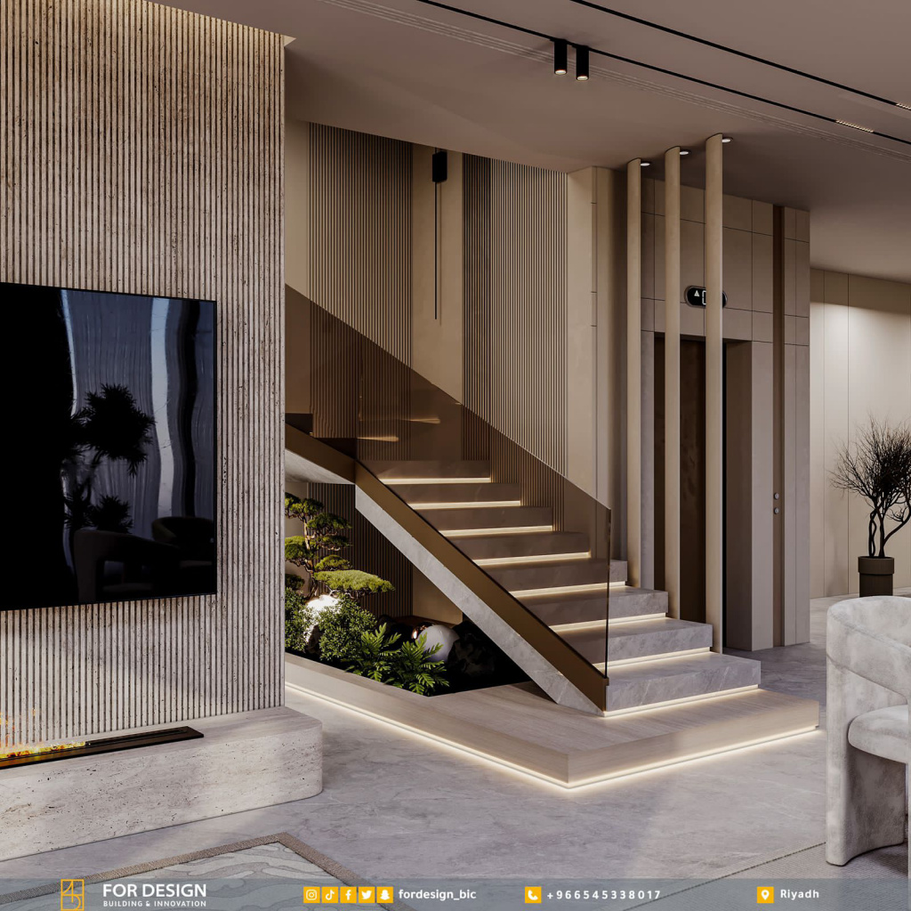 شركة بناء وإبداع  0545338017 شركة تصميم وتنفيذ واجهات بالرياض 