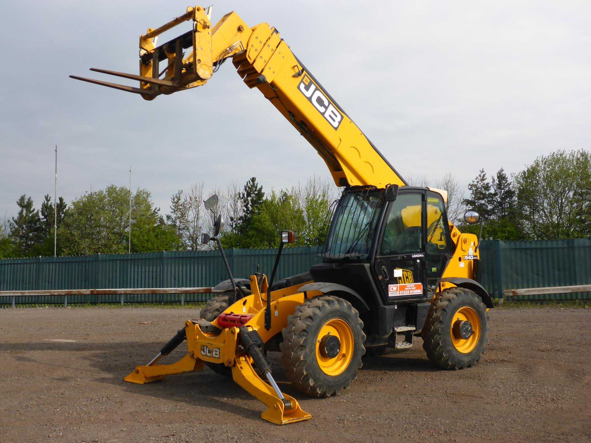 IT# 69-2011 JCB 540-170 4x4x4 Telescopic Forklift