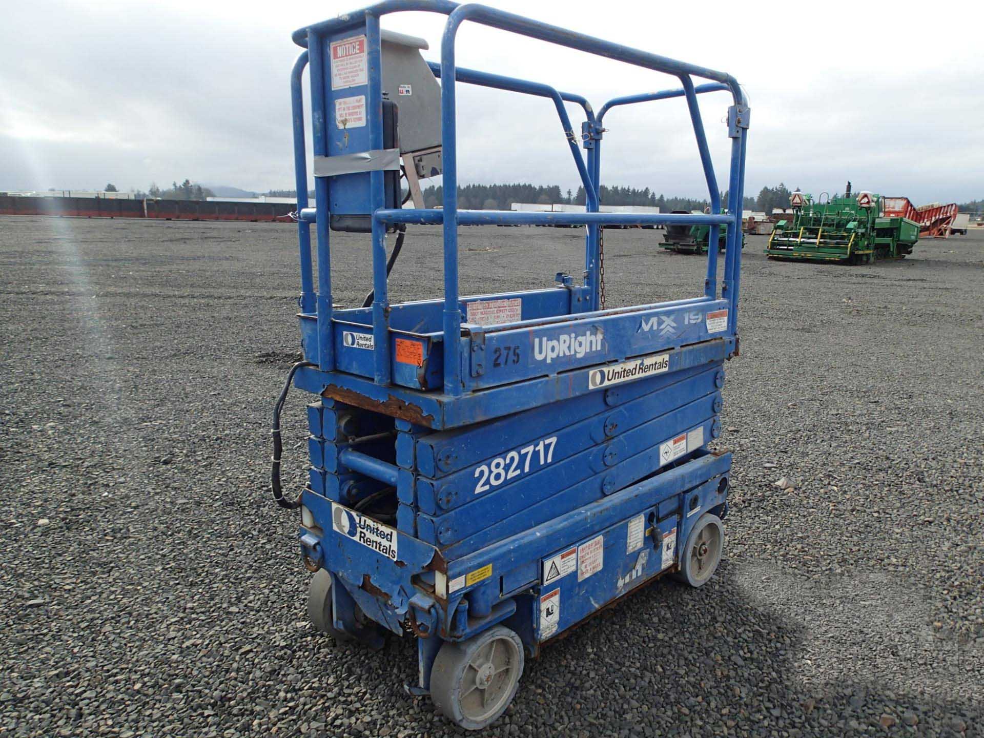 IT# 596-2000 UPRIGHT MX19 Electric Scissorlift