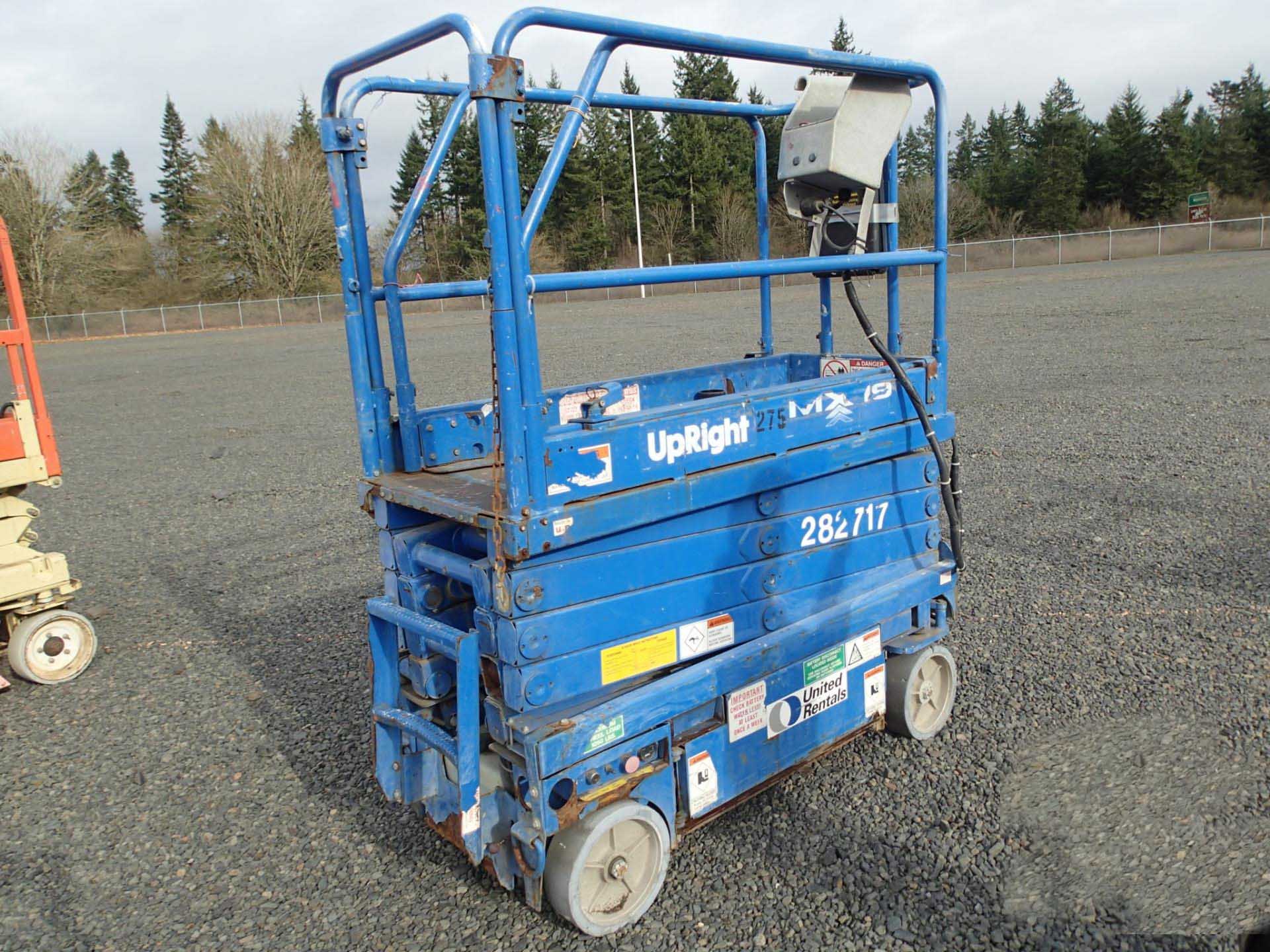 IT# 596-2000 UPRIGHT MX19 Electric Scissorlift