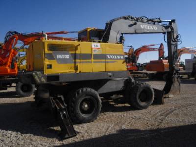 IT# 184-1998 VOLVO EW200 EXCAVADORA MOBILE EXCAVATOR