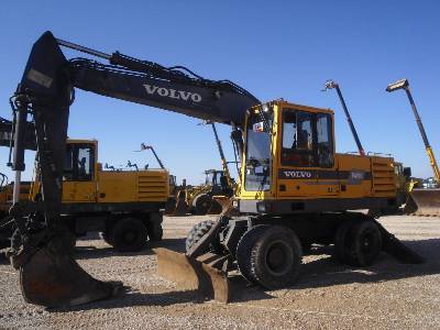 IT# 184-1998 VOLVO EW200 EXCAVADORA MOBILE EXCAVATOR