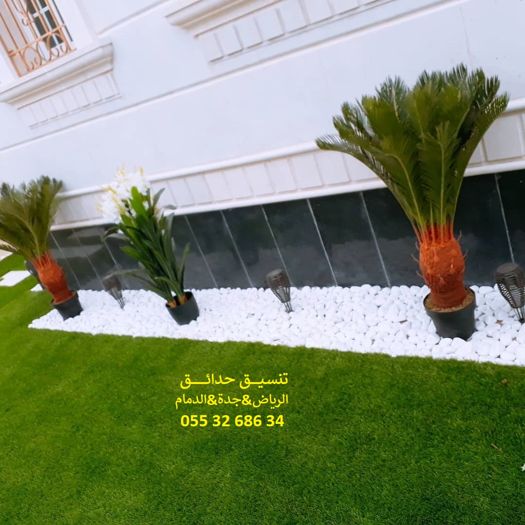 تنسيق حدائق عشب صناعي عشب جداري 0553268634