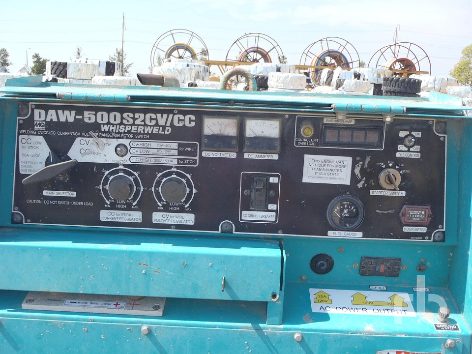 IT# 5307-2005 Multiquip DAW500 500 Amp Skid Mounted Welder