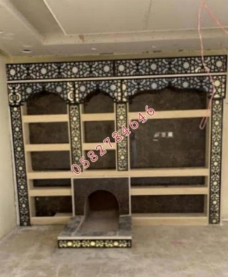 "أحدث تصاميم المشبات والمناقل لعام 2025 | فخامة وأناقة المجالس