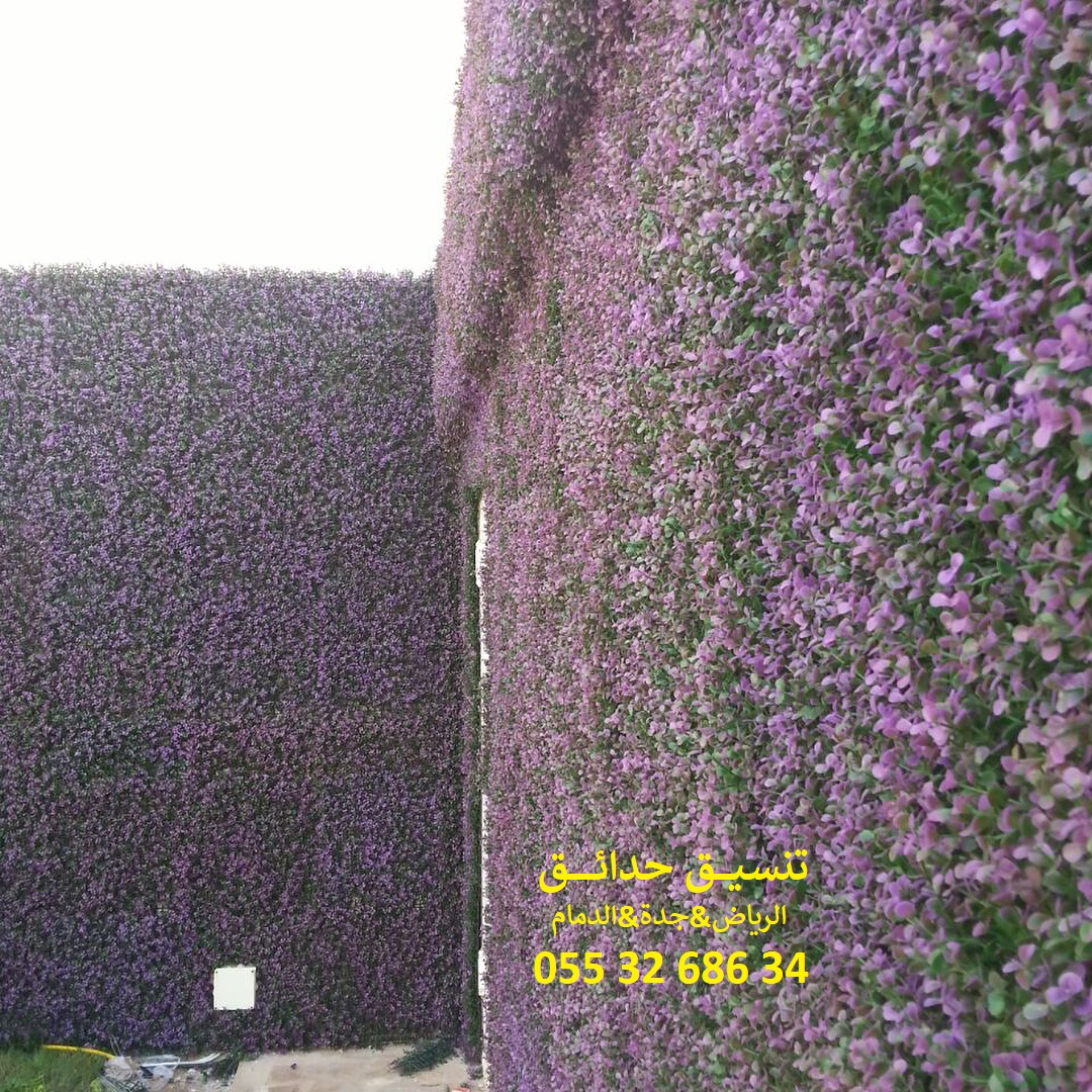 تنسيق حدائق عشب صناعي عشب جداري 0553268634