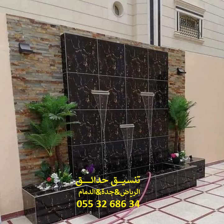 تنسيق حدائق عشب صناعي عشب جداري 0553268634