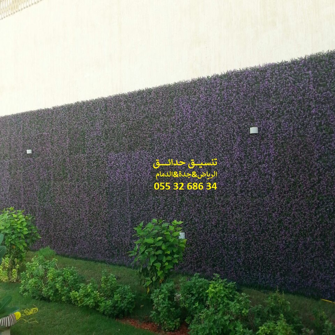تنسيق حدائق عشب صناعي عشب جداري 0553268634