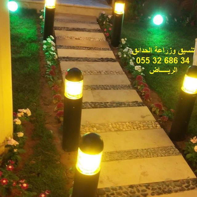 تنسيق حدائق عشب صناعي عشب جداري 0553268634