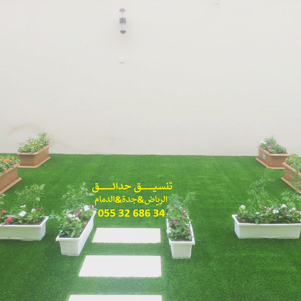تنسيق حدائق عشب صناعي عشب جداري 0553268634