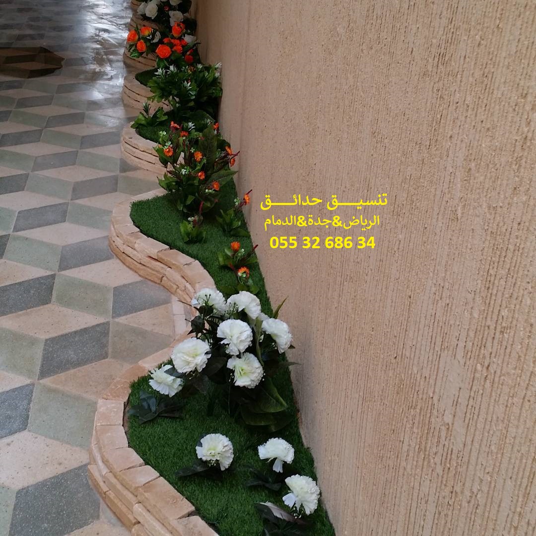 تنسيق حدائق عشب صناعي عشب جداري 0553268634