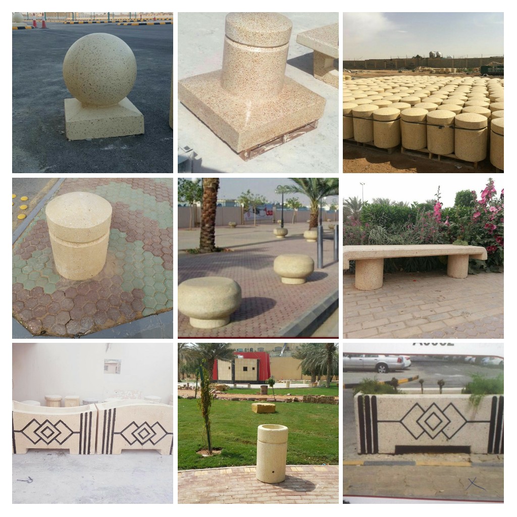 مستلزمات تزيين حدائق خرسانية بالرياض 0504372000 اسوار خرسانيه 