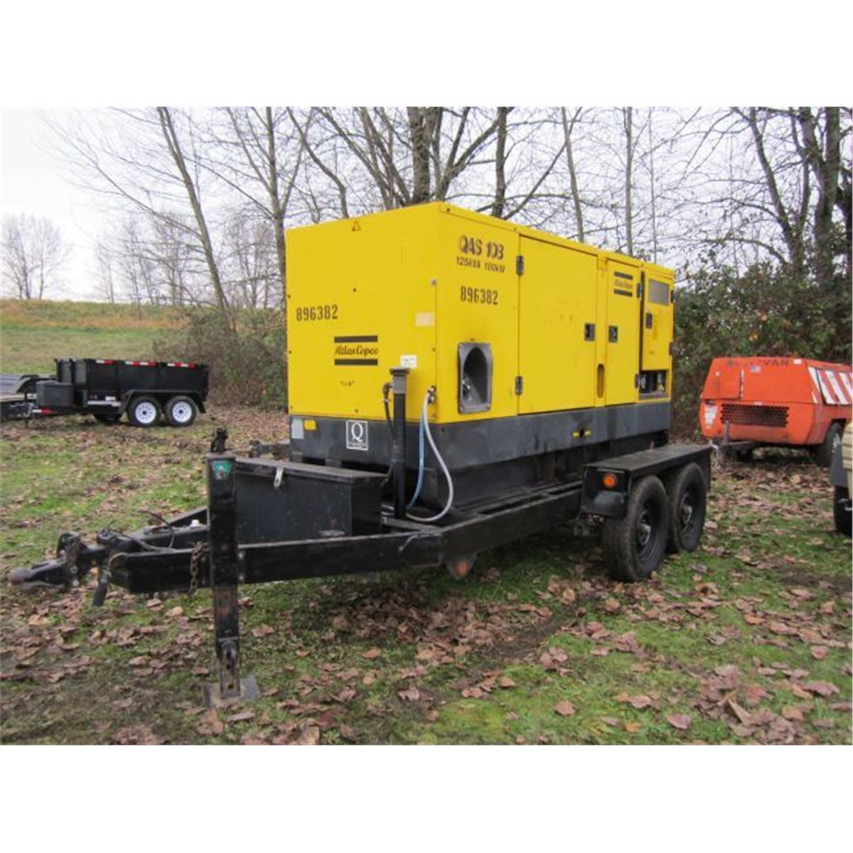 مولد كهرباء IT# 339-1999 Atlas Copco QAS 108 TA Towable Genera