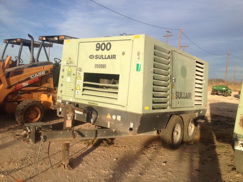  كمبروسور هواء IT# 241-2008 SULLAIR 900DTQ AIR COMPRESSOR 