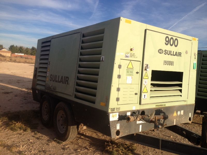  كمبروسور هواء IT# 241-2008 SULLAIR 900DTQ AIR COMPRESSOR 