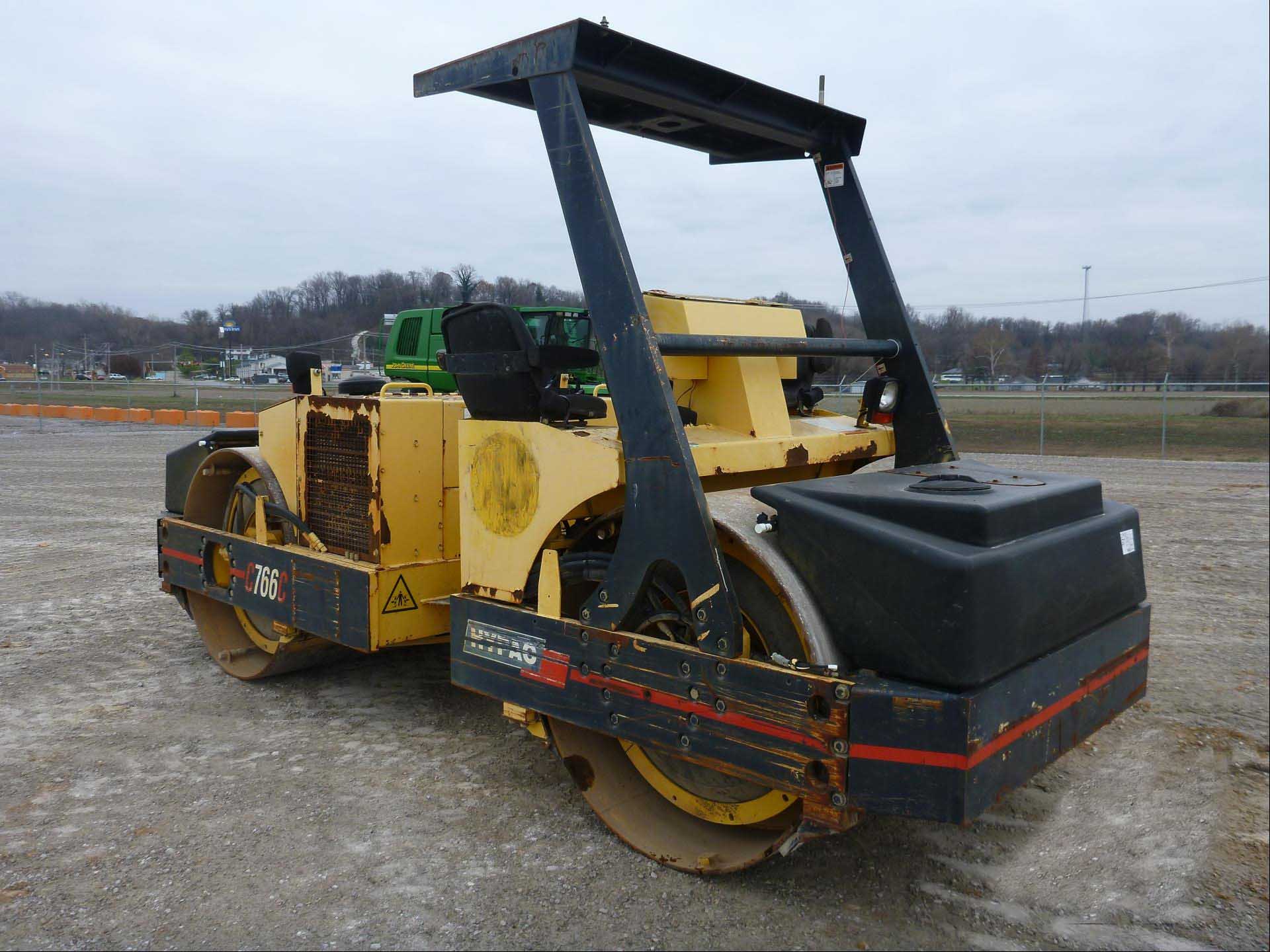 رصاصه اسفلت IT# 113-2005 HYPAC C766C Tandem Vibratory Roller 