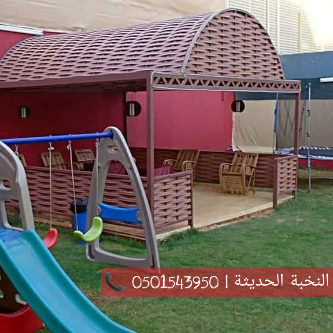 برجولات خشبية بجدة , تركيب برجولات حدائق , النخبة الحديثة , 05
