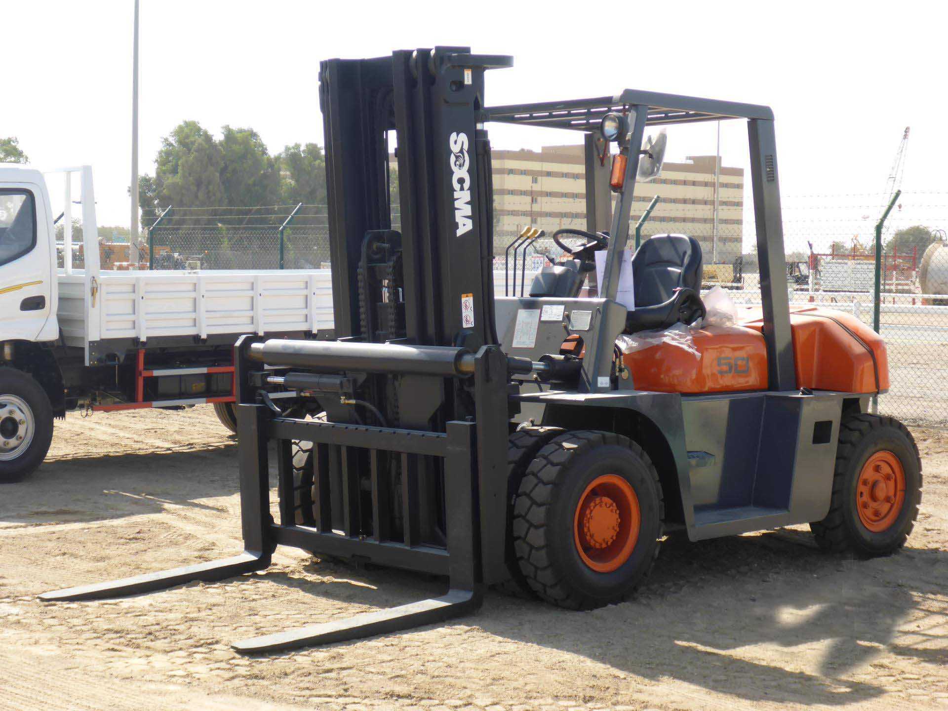 رافعة شوكية IT# 21 UNUSED 2014 SOCMA FD50T 5 Ton Forklift 