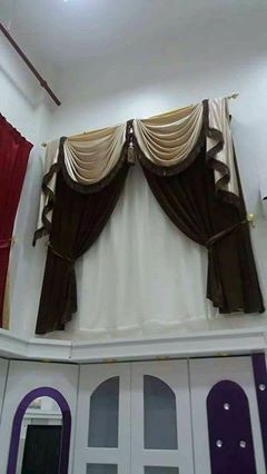 المفروشات وستائر