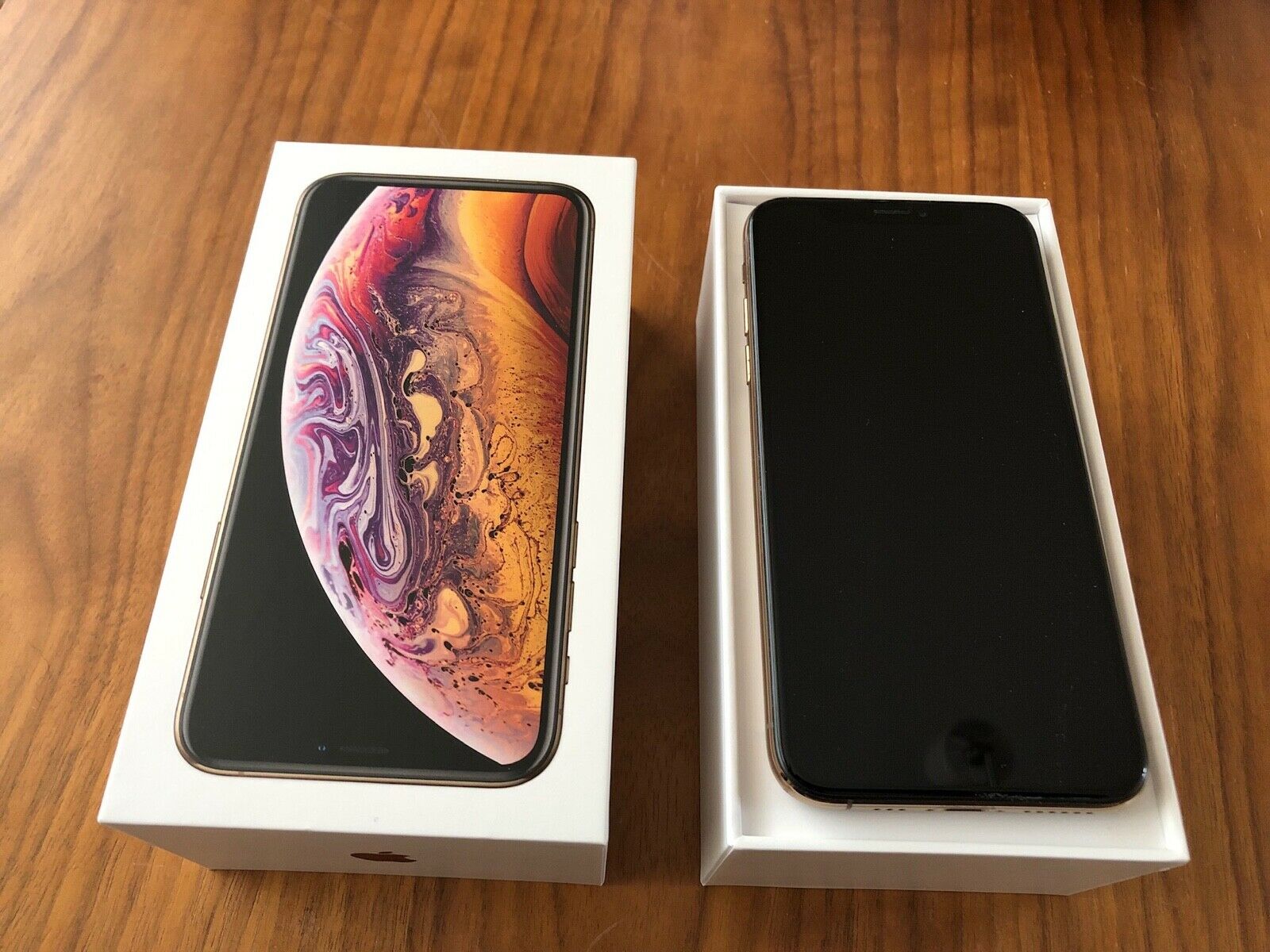 Apple iPhone XS 64GB = $450USD  , iPhone XS Max 64GB = $480USD