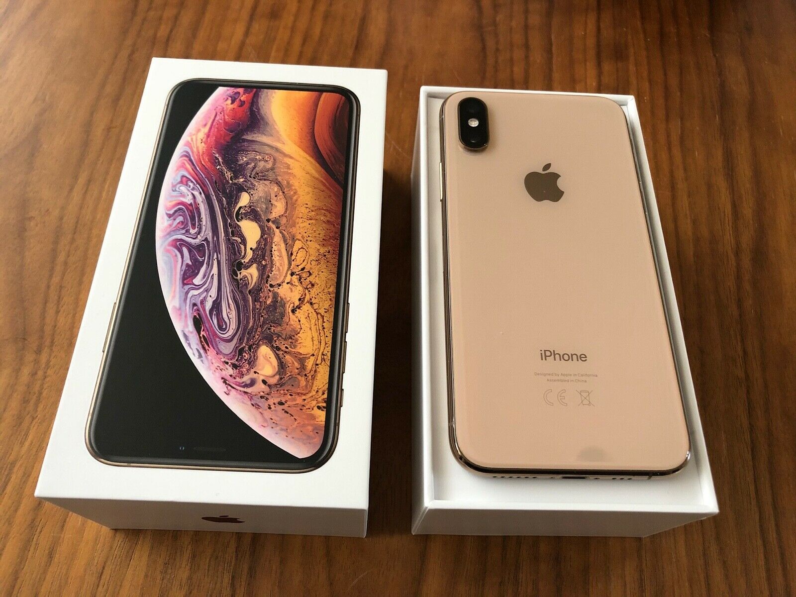 Apple iPhone XS 64GB = $450USD  , iPhone XS Max 64GB = $480USD