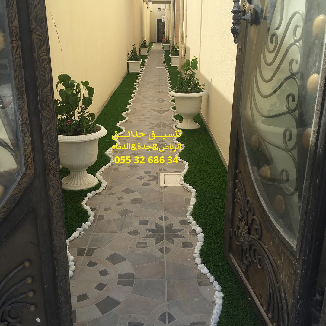 شركة تنسيق حدائق عشب صناعي عشب جداري 0553268634