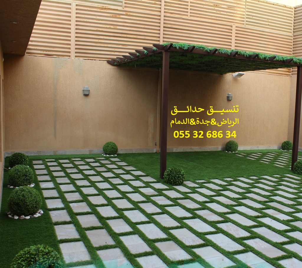 شركة تنسيق حدائق عشب صناعي عشب جداري 0553268634
