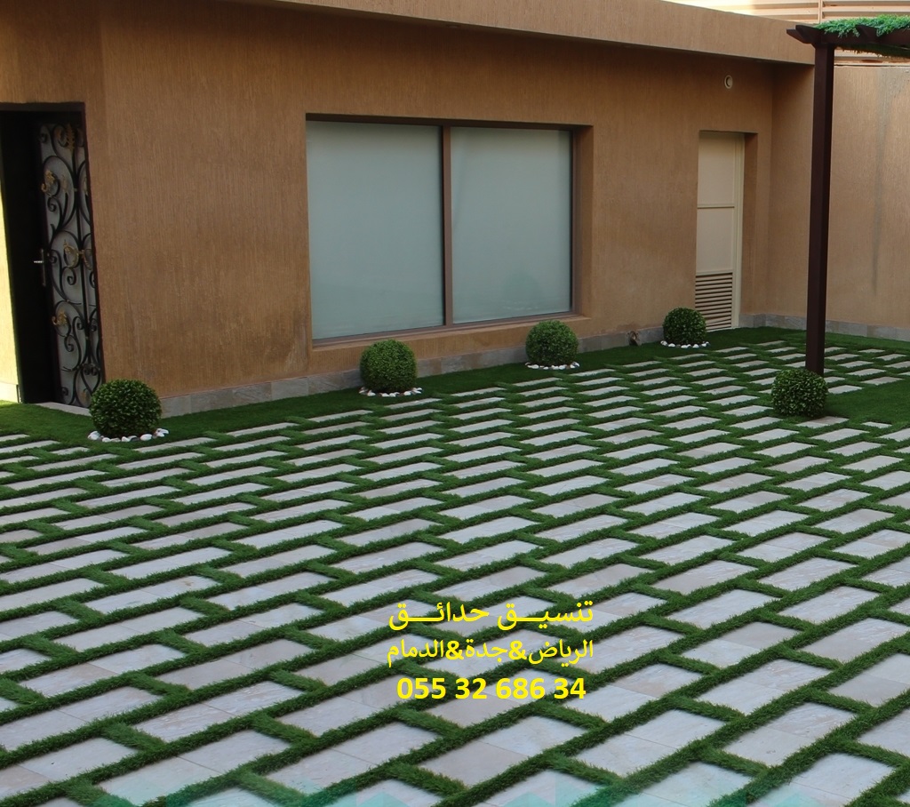 شركة تنسيق حدائق عشب صناعي عشب جداري 0553268634