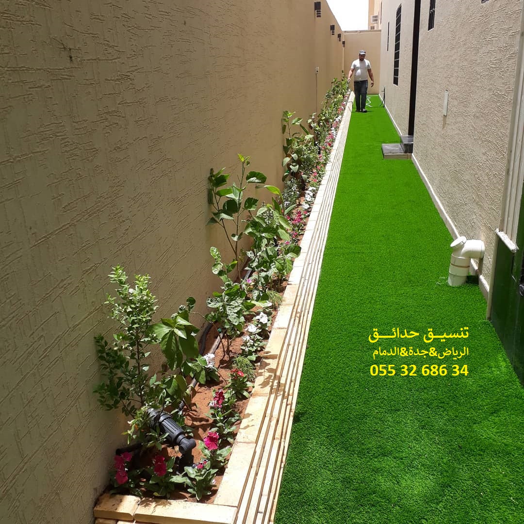 شركة تنسيق حدائق عشب صناعي عشب جداري 0553268634