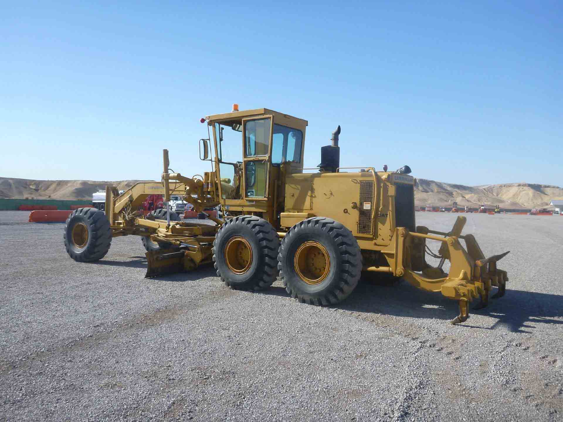 جريدر كاتربلر IT# 31-1980 CATERPILLAR 14G Motor Grader