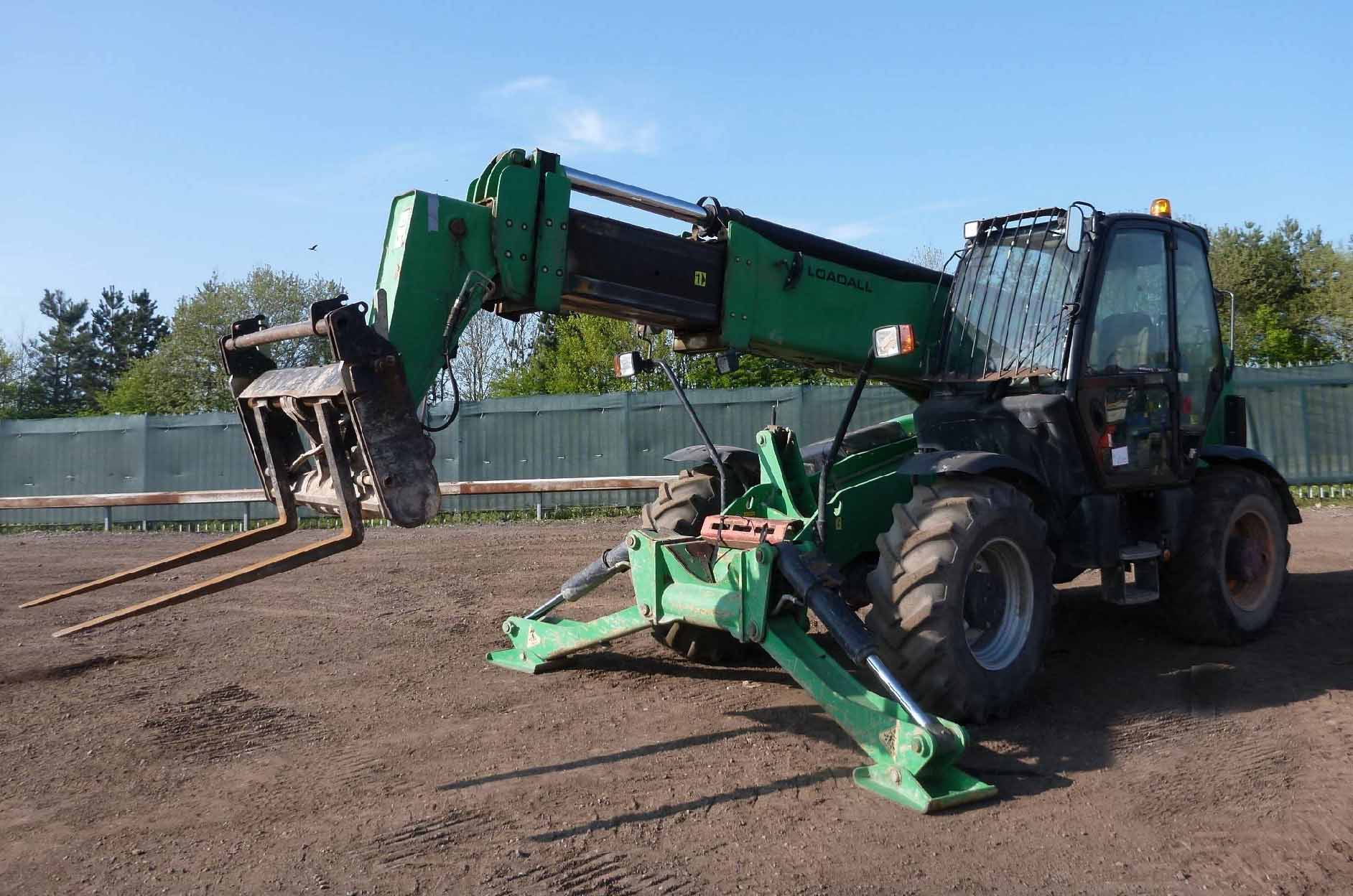 رافعة تلسكوبية IT# 109-2007 JCB 540-170 4x4x4 Telescopic Forkl