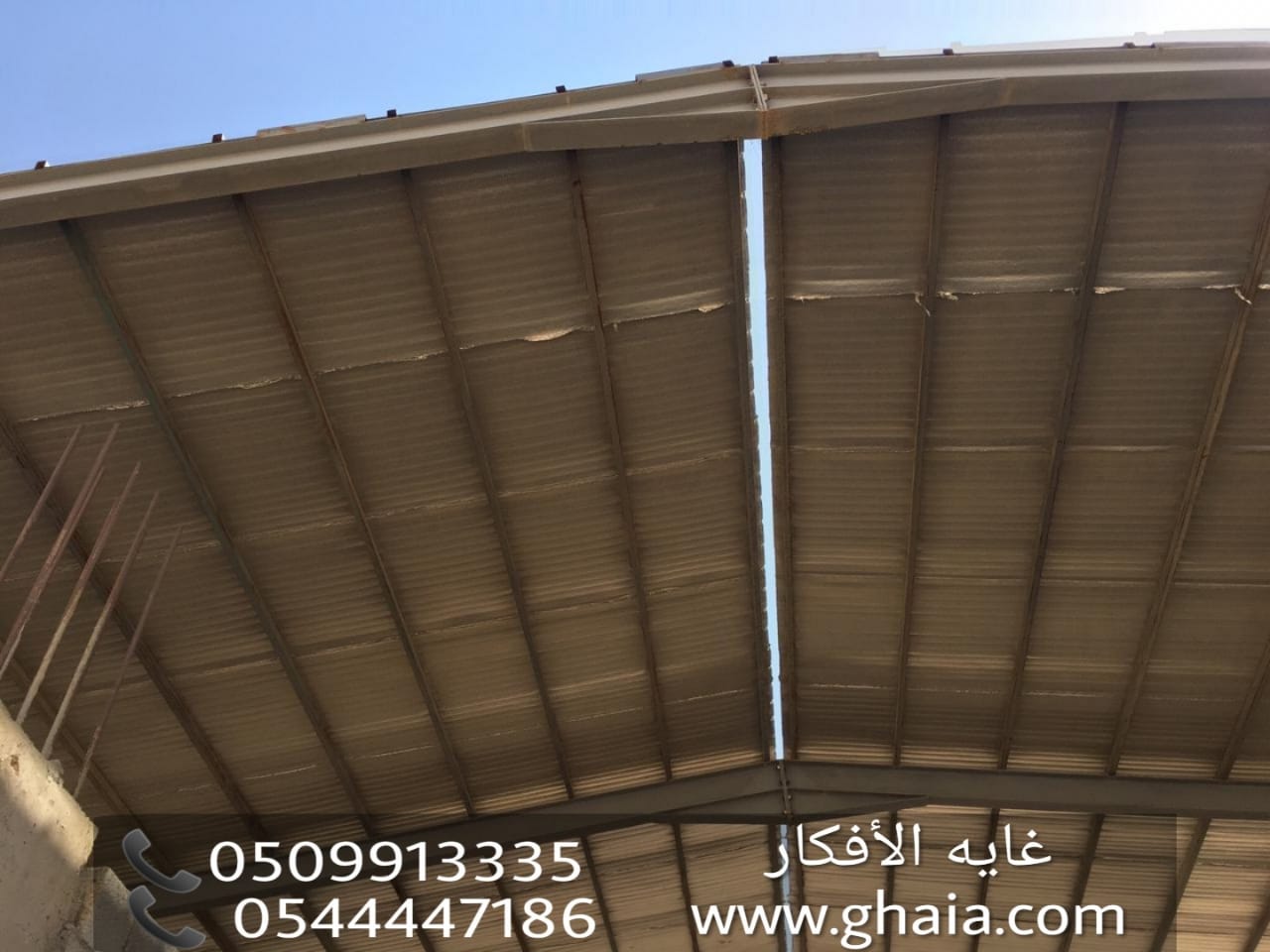 تركيب مستودعات , هناجر الرياض , مؤسسة غايه الافكار , 050991333